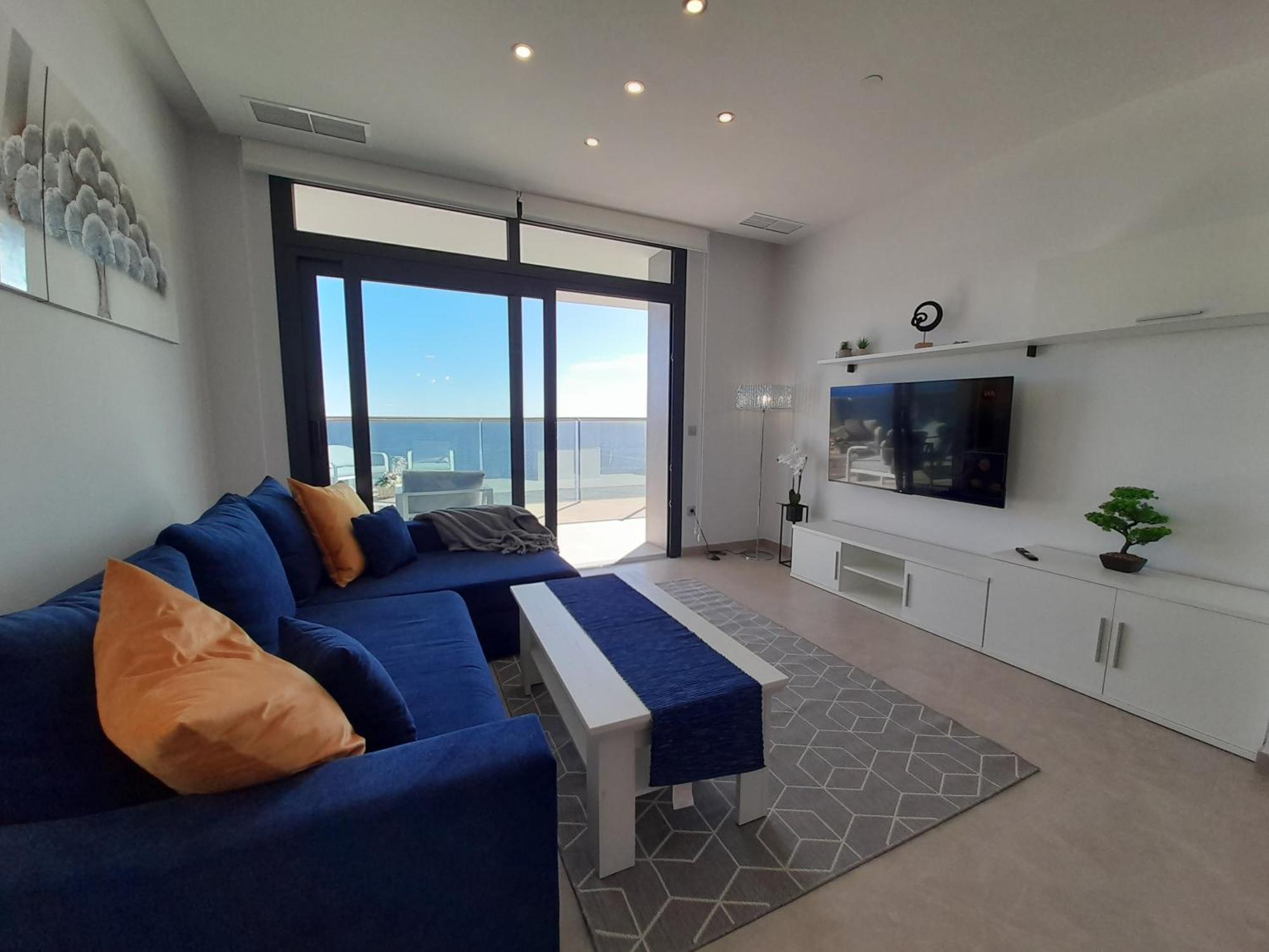 Sunset Cliffs Sea View Apartments 14 Floor Бенидорм Екстериор снимка